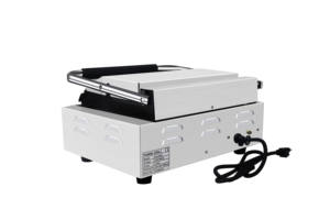 2200W électrique sans fumée en acier inoxydable 201 antiadhésif <span class=keywords><strong>Panin</strong></span> Contact Grill Commercial Sandwich Maker pour la cuisine - Product Image 6