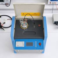 Medidor automático de resistividad dieléctrica Tan Delta para aceite, resistividad volumétrica, constante dieléctrica, probador de aceite para transformadores ASTMD924