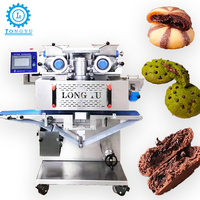 Machine automatique LongYu pour la fabrication de biscuits enrobés, machine à biscuits au chocolat, machine à biscuits, équipement pour usine alimentaire