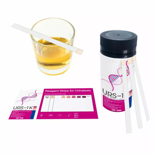 Tiras de prueba de cetona extralargas 150 con prueba de orina <span class=keywords><strong>Keto</strong></span> para examen de agudeza visual en dietas cetogénicas y bajas en carbohidratos - Product Image 1