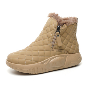 Zy5899 2023 חדשות חורף חדשות נעלי שלג חורף קטיפה סגירה שטוחה עבה הבלעדית מוגברת מגפונים כותנה חמים - Product Image 2