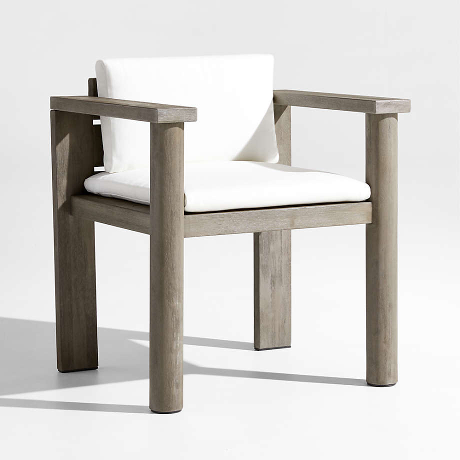 Backyard teak wood outdoor garden furniture all-weather dining table and chairs set for patio