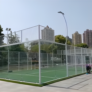 Grande réduction sur les terrains de padel panoramiques pour sports de plein air avec certification CE, terrains de padel aux couleurs personnalisées - Product Image 2