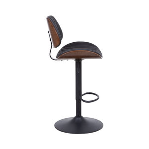 Modern Luxury Adjustable Commercial <strong>Bar</strong> <strong>Stool</strong> with <strong>2</strong> Gaslift PU PVC Fabric Swivel Metal Frame Home <strong>Bar</strong> Hotel Dining Living Room - Product Image 6