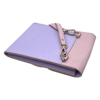 Tas Kacamata Ungu dan Kantong Dompet Aksesori Kacamata Kacamata Crossbody