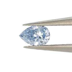 Precio al por mayor azul claro EX corte pera laboratorio cultivado diamante HPHT VVS1 VS1 CVD laboratorio diamante con certificado <span class=keywords><strong>GEMID</strong></span> - Product Image 1