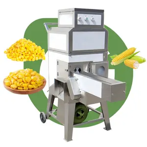 Fresh Sweet Cutter Maize Corn Remove Cob Remover Husker Process Shell Thresh Sheller Thresher Machine