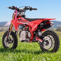 Moto 50 cm³ pour enfant, légère et sécurisée, facile à conduire, automatique, fonctionnant à l’essence, minimoto TURRUT