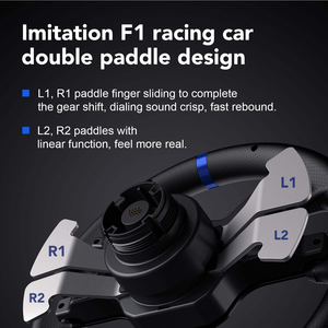 <span class=keywords><strong>Volante</strong></span> de Carreras PXN V99 con Doble Motor y Force Feedback, 3.2 Nm de Torque, Rotación de 900 Grados, Pedales, Palanca de Cambios de 6 Velocidades, para PC, <span class=keywords><strong>PS5</strong></span> y Xbox - Product Image 6