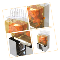 Commerciële sinaasappelpersmachine, automatische citruspers, verse sinaasappelpers voor bedrijven