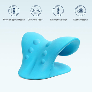 Chiropraktik Pillow <span class=keywords><strong>Neck</strong></span> Stretcher für Body Relaxer Traktion gerät zur Schmerz linderung Ausrichtung der Halswirbel säule auf die Nackens ch ulter - Product Image 5