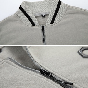 Conjunto de 2 piezas con logotipo personalizado para hombre, chándal de talla grande, ropa de gimnasio para Otoño e Invierno - Product Image 5
