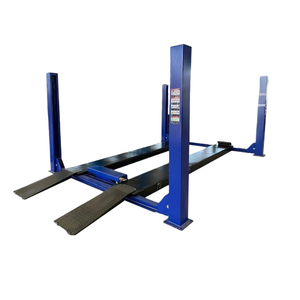 4000 kg 8820 lbs Kapazität Vier-Säulen-Hydraulik Vierzylinder Elektrisch Betriebener Autolift Achsvermessung Kleiner Rollender Wagenheber - Product Image 1