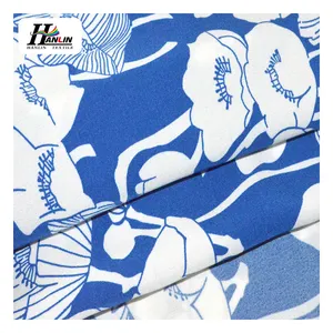 Wholesale Fabrics Suppliers Super Soft Polyester Fabric Stretch Printed Fabric Cute For Girls