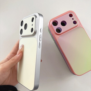 Funda para iPhone 17 con Ventana Grande y Degradado, Acabado Mate AG para Apple 16 Pro Max, Simple, Resistente a Impactos, Borde Suave, Carcasa Rígida para 15 - Product Image 4