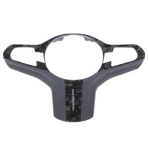 Copertura Centrale Interna per Volante in Fibra di Carbonio Secca per <span class=keywords><strong>BMW</strong></span> <span class=keywords><strong>Serie</strong></span> 6 GT G32, G30, X3 G01, X4 G02 (2017-19) - Aggiornamento Auto - Product Image 1