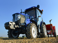 El Mejor Tractor Utilitario TB504 de 50HP 4WD para Nivelación de Terrenos, Preparación del Suelo y Trabajos de Labranza