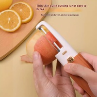 Dubbelzijdig Multifunctioneel Groente Fruit Dunschiller Manueel Mes Met Beschermhoes Efficiënte Keuken Gadgets Accessoires