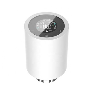 Système de chauffage thermostatique eWelink Zigbee WiFi TRV Application d'affichage numérique LCD Télécommande Pièces chauffantes au sol intelligentes - Product Image 1