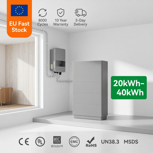 Stock UE – Batteries de stockage d'énergie domestique empilables HV 20kWh 40kWh 50kWh pour générateurs solaires et énergies renouvelables commerciales - Product Image 1