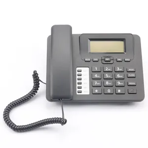 DAERXIN Caller ID Telephone with ABS Material Wall-Mounted Function Extra Extension Interface C06 for Home or Office