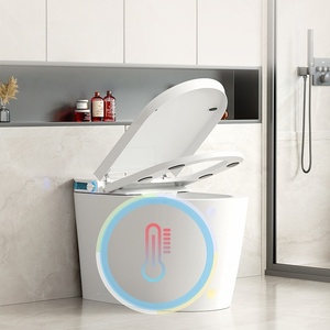 <span class=keywords><strong>WC</strong></span> intelligents, accessoires noirs, cuvette Toto, siège de toilette, commode dorée, <span class=keywords><strong>Geberit</strong></span> - Product Image 3
