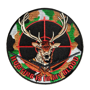 Patchs thermocollants camouflage John Deere pour camionneurs, thème automne western, tissu sergé brodé - Product Image 2