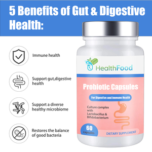 OEM ODM Factory Direct Probiotic Capsules with Probiotic Blend Supports Microbiome Diversity and Balance Capsules - Product Image 3