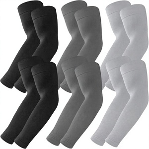 Mangas de compresión de poliéster tejidas para hombre, protección UV UPF50+, estilo deportivo refrescante, otros estampados, ODM - Product Image 3