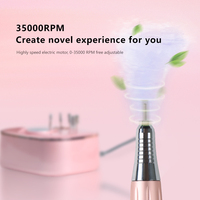 Perceuse à ongles électrique rechargeable en forme de stylo