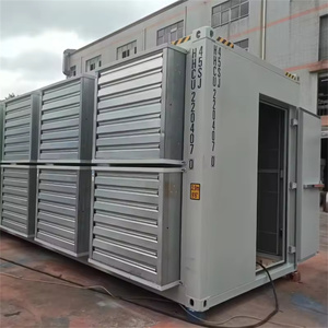 Conteneur mobile de refroidissement par air de 20 pieds pour 200 unités de serveurs, infrastructure clé en main pour ferme minière, armoire de centre de données intelligente - Product Image 4