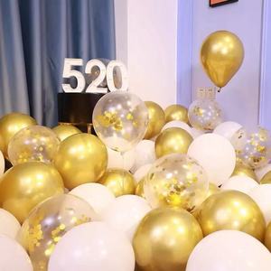 Les ballons argentés métalliques et à paillettes sont utilisés pour l'annonce d'ouverture, la décoration des fêtes d'anniversaire et à d'autres fins. - Product Image 3