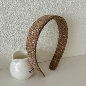 Bandeau tricoté vintage pour femme, accessoires pour cheveux en coton d'hiver, attache-cheveux antidérapante - Product Image 4