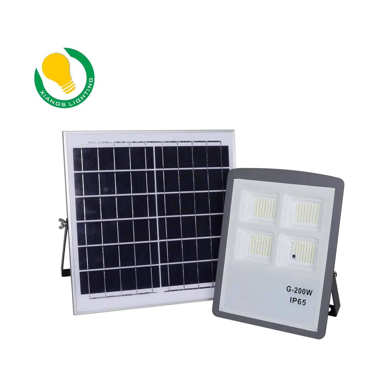 Produttore esterno faretto solare 50w 100w Led luce di inondazione solare