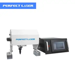 Perfect Laser hot selling hand held portable lcd screen plastic steel vin number code dot peen engraving marking machine