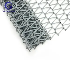 Sarma makineleri için sıcak satış ürünleri paslanmaz çelik spiral tel Metal örgülü konveyör bant