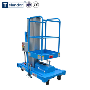 Élévateur à double mât 5m 300kg de charge pour l'entretien des terminaux, faible garde au sol compact - Product Image 6