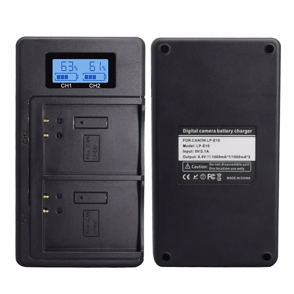 LP-E10 battery for applicable to Canon EOS 1500D 3000D camera X80 SLR digital charger package