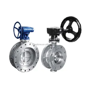 Triple eccentric metal to metal butterfly valve