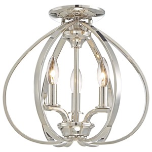 Lámpara de Araña Semi-Pendiente Moderna de Lujo con Disco de Latón y Vidrio Texturizado |   Iluminación Opulenta para Vestíbulo de Hotel y Salón de Banquetes - Product Image 3
