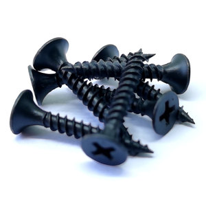 Envío en 3 Días, Tornillos para Paneles de Yeso M3.5 3.5x25, Rosca Fina, Fosfatados en Negro, a Granel - Product Image 5