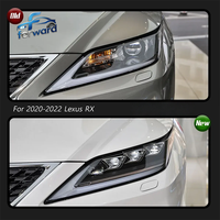 Faros Delanteros LED Cuádruples Matrix para Lexus RX 2016-2022, Actualización Estilo 2020, DRL Secuencial, Plug and Play, 6000K, 81105-48D20