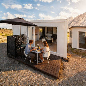 Casa Contenedor Prefabricada Expandible de 20 pies con Panel Sándwich y Estructura de Calidad Excepcional, de Ensamblaje Rápido, 40 pies - Product Image 3