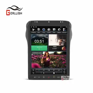 Gerllish 12.1 "Android dikey stil araba radyo DVD OYNATICI Ford F350 F-350 F250 2009-2014 navigasyon GPS Video Stereo WIFI
