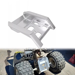 Pour <span class=keywords><strong>Suzuki</strong></span> LTZ400 <span class=keywords><strong>LTZ</strong></span> <span class=keywords><strong>400</strong></span> Z400 Swing Arm Skid Plate Guard Fit toutes les années en aluminium - Product Image 1