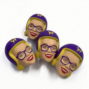Pelotas Antiestrés Personalizadas al por Mayor con Forma de Cara Humana de PU, Juguetes Promocionales con Logotipo - Product Image 2