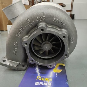 Turbocompresor de Alta Calidad 6162-85-8201 6162858201 para Motor HD465-5 6D170, Turbocompresor de Refrigeración por Ventilador - Product Image 4