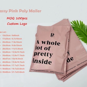 Bolsas Biodegradables Impermeables de Color Rosa Brillante al por Mayor para Envasado de Cosméticos y Ropa con Logotipo Personalizado - Product Image 6