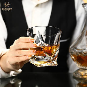 Juego de 4 Vasos de Whisky con Forma de <span class=keywords><strong>Roca</strong></span>, Estilo Antiguo, en Caja de Regalo, Vasos Personalizados para Bar, Vasos para Ron - Product Image 5