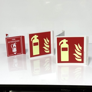 Señ<span class=keywords><strong>al</strong></span> de Extintor de Incendios de Proyección 3D Tipo M, Señ<span class=keywords><strong>al</strong></span> de Seguridad de Emergencia Montada en la Pared, PVC ASR A13/ISO 7010, Señ<span class=keywords><strong>al</strong></span> de Seguridad contra Incendios Autoluminiscente - Product Image 4